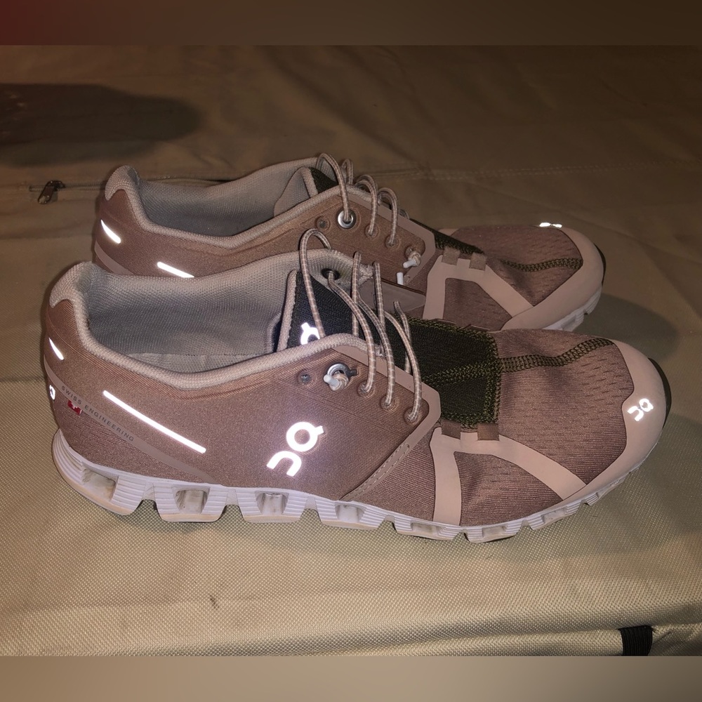 Cloud On sneakers - pink/green